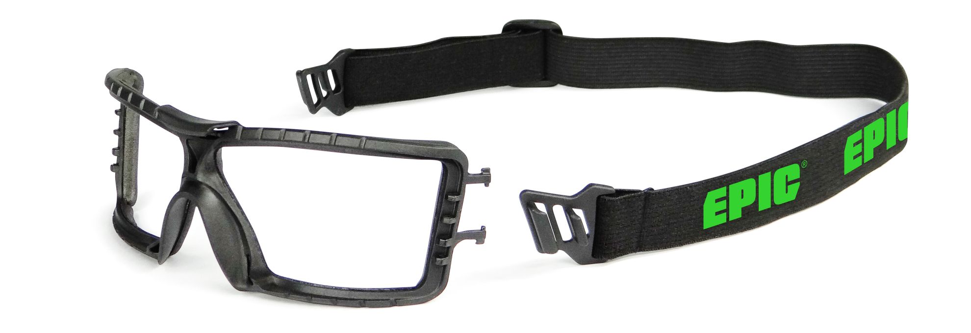 Glasses Safety EPIC® Epic AF, HC, AS - Dust Guard/Head Strap