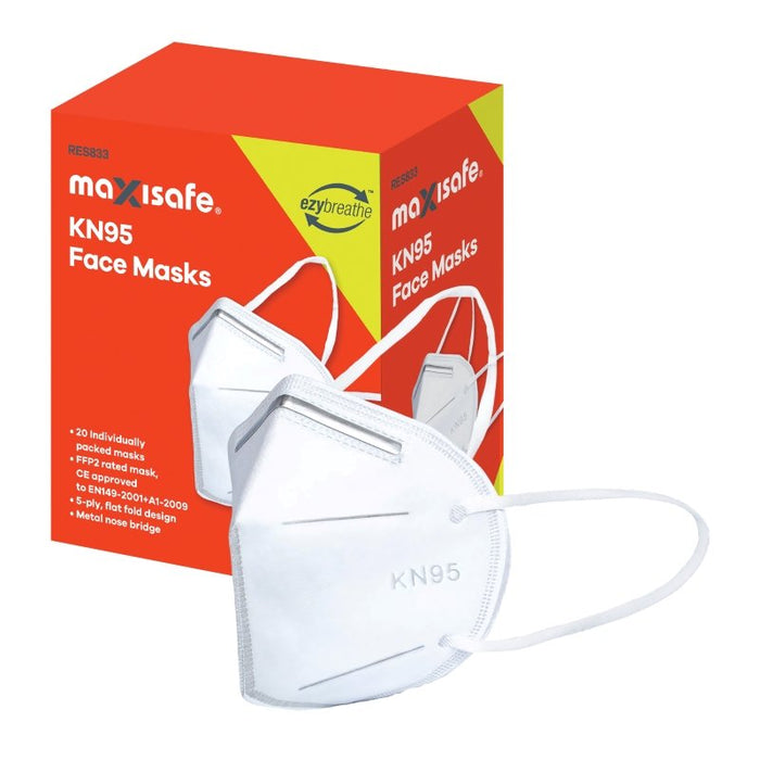 KN95 Flatfold mask with earloops