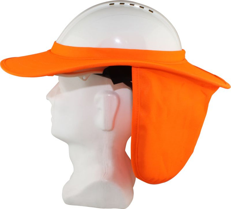 Maxisafe Hard Hat Brim with Neck Flap
