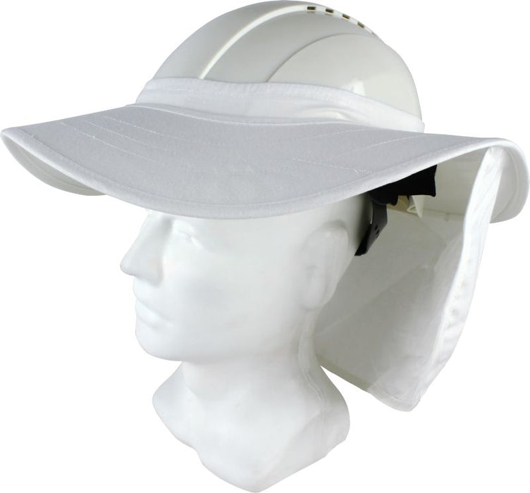 Maxisafe Hard Hat Brim with Neck Flap