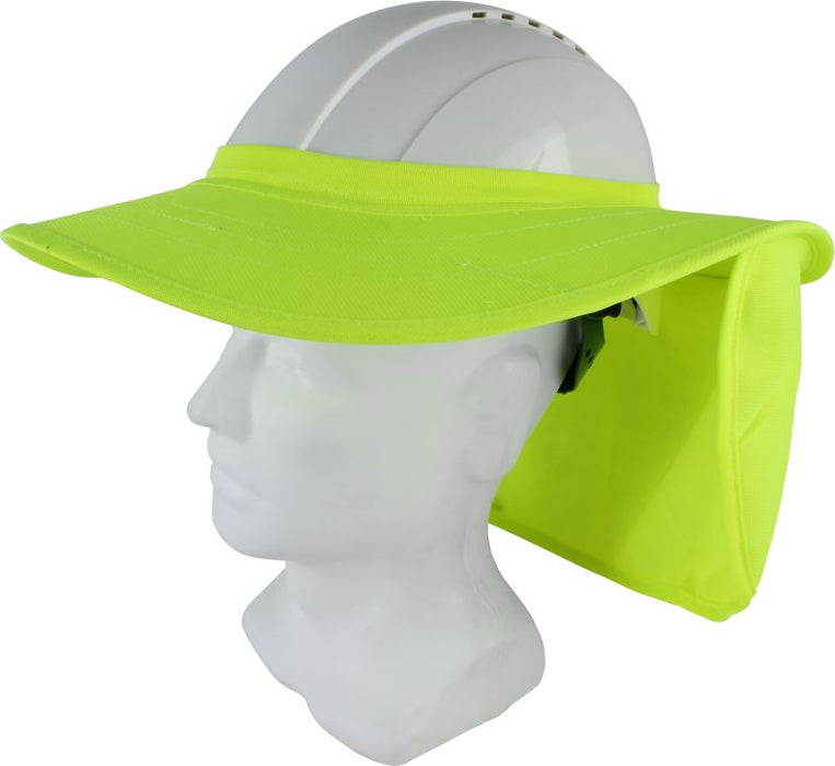 Maxisafe Hard Hat Brim with Neck Flap