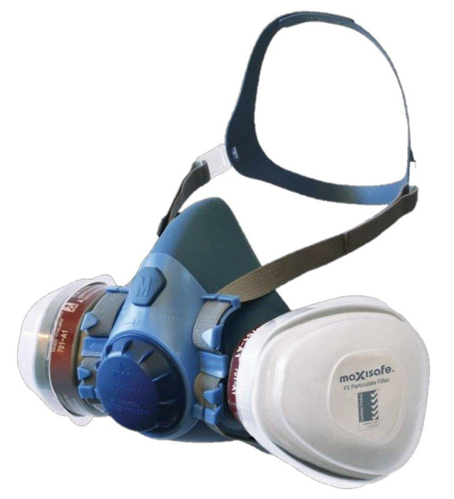 Half Dust Mask Package with ABEK cartridge, P2 prefilter & holder