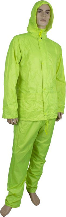 Maxisafe Yellow PVC Rainsuit