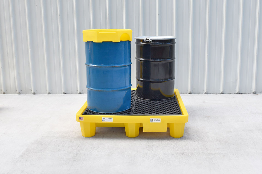 Ultra - Drum Spill Pallet 4 Drum, No Drain LLDPE