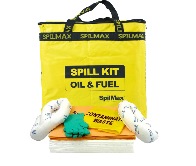 SpilMax 50L Vehicle Spill Kit Bag - Oil & Fuel