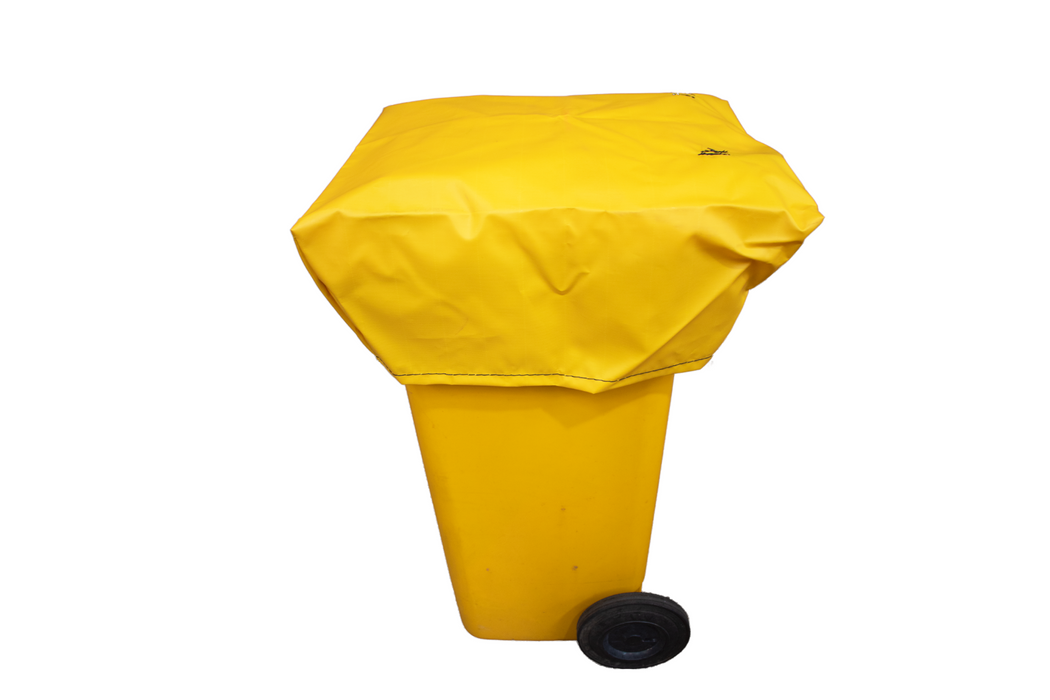 120L Wheelie Bin Spill Kit Cover (Yellow)
