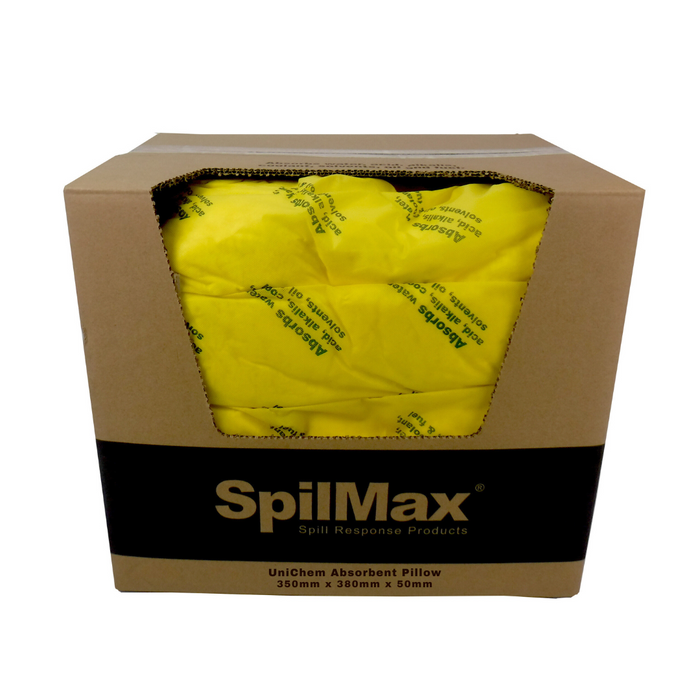 SpilMax Absorbent Pillow - Unichem (350mmL x 380mmW x 50mmH)