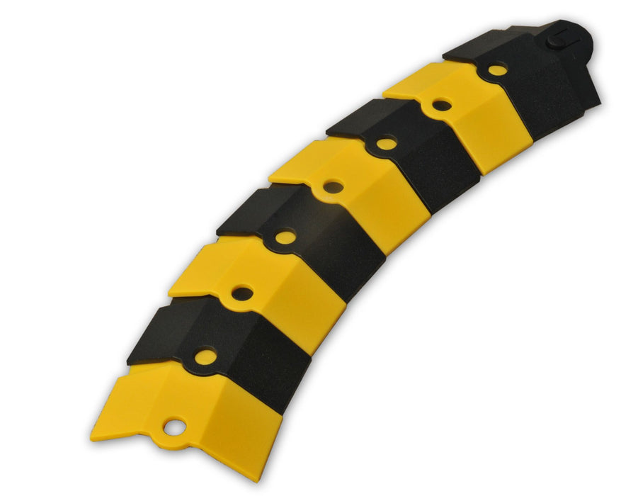 Ultra - Sidewinder Cable Protection Small, Black and Yellow (333mmL x 76mmW x 199mmH)