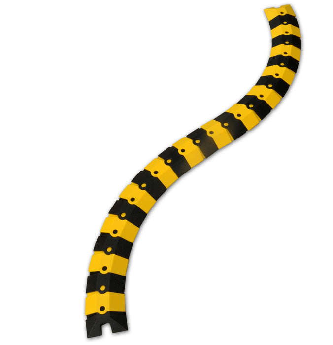 Ultra - Sidewinder Cable Protection Medium, Black & Yellow (358mmL x 247mmW x 35mmH)
