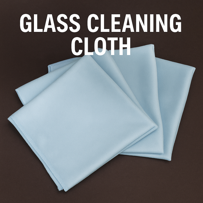 Microfibre Blue Glass Cleaning Cloth – 310 GSM pack 25