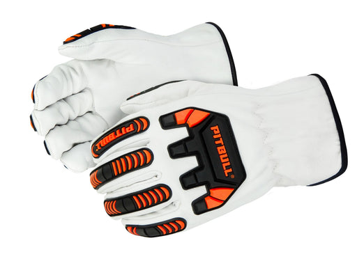 Glove PITBULL® Leather Impact Rigger 5FP Cut & Heat Resistant 