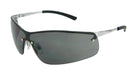 BOSTON Metal Frame Safety Glasses - Smoke Lens