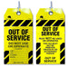Safety Tag "Out of Service"