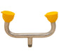 Eyewash bracket with nozzle