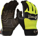 G-Force Hi-Vis Mechanics Glove, full finger