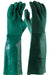 Maxisafe Green Double Dipped PVC Gauntlet - 45cm
