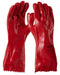 Maxisafe Red PVC Gauntlet - 35cm