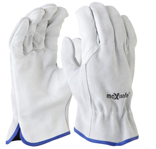 Maxisafe Natural Split Back Leather Rigger Glove