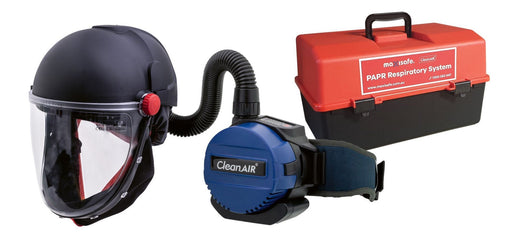 CA-40G with flip-up visor with Basic PAPR