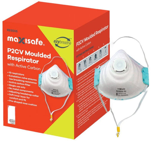 P2 Moulded Respirator with Carbon filter and Valve