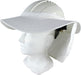 Maxisafe Hard Hat Brim with Neck Flap