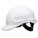 Tuffgard White Non-Vented Hard Hat - Polycradle Sliplock Harness