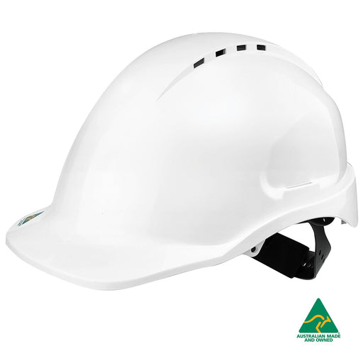 Maxisafe Vented Hard Hat - Sliplock Harness - Choose Colour