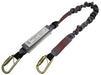 Maxisafe 2M Heavy Duty Web Shock Absorbing Lanyard with Triple Action Karabiners