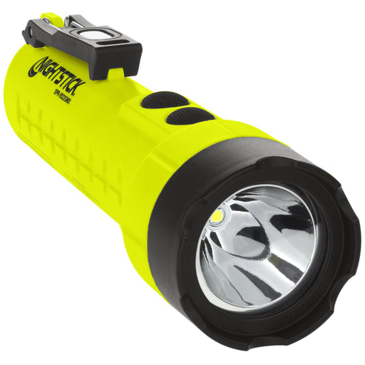 Nightstick Rechargable Dual-Light Flashlight w/Magnets - Intrinsically Safe