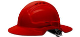 Broad Brim Vented Hard Hat – Ratchet - Choose Colour