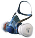 Half Dust Mask Package with ABEK cartridge, P2 prefilter & holder