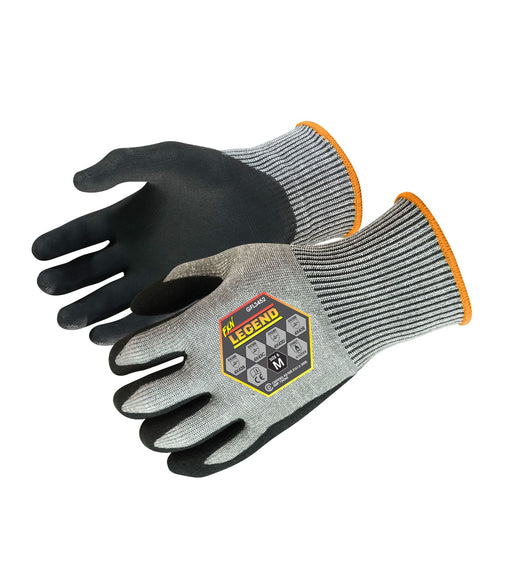 Glove Safety FKN Legend B, C, D, E Cut Resistant Nitrile