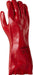Maxisafe Red PVC Gauntlet - 35cm