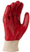 Maxisafe Red PVC single dipped - Knit Wrist