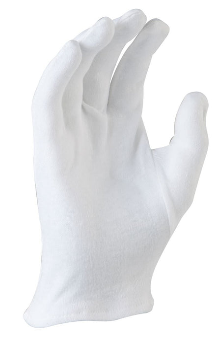 Maxisafe Interlock Poly/Cotton Glove - Hemmed Cuff