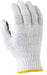 Maxisafe Bleached, Knitted Poly Cotton, Polka Dot Glove