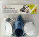 Half Dust Mask Package with ABEK cartridge, P2 prefilter & holder