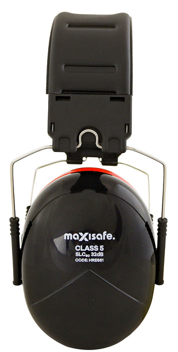 Red Maxisafe Earmuff 32dB - Class 5