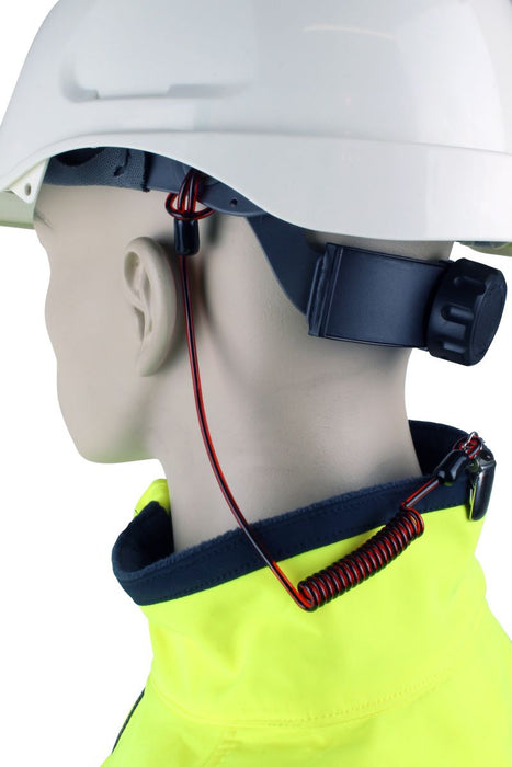 Coil Hard Hat Tether