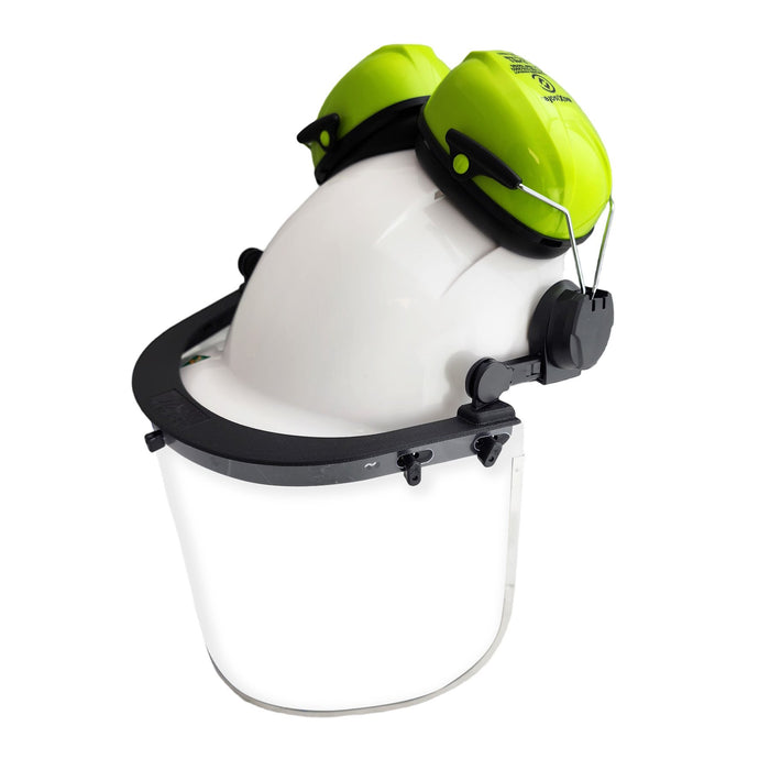 Maxisafe Helmet, Muff & Visor