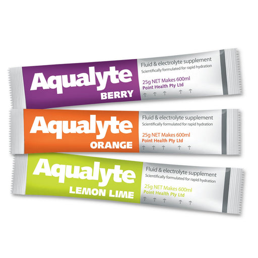 Aqualyte Mixed Flavours, 25g Sachets, Box of 50