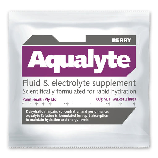 Aqualyte Berry Flavour, 80g Sachets, Box of 20