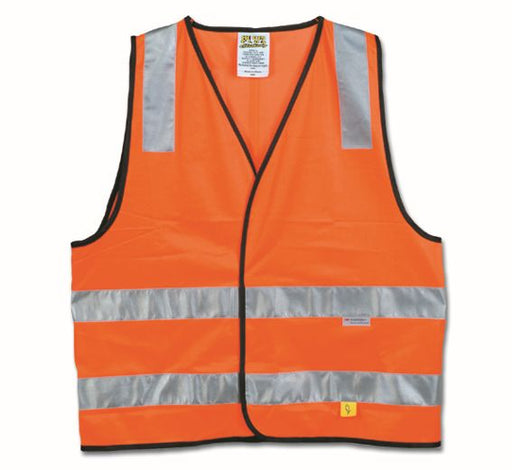 Maxisafe Hi-Vis Orange Safety Vest (Class D/N)