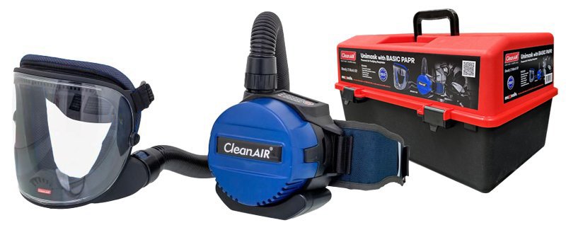 CleanAIR Unimask with Basic PAPR