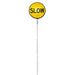 Stop/Slow Baton with Extendable Aluminium Handle