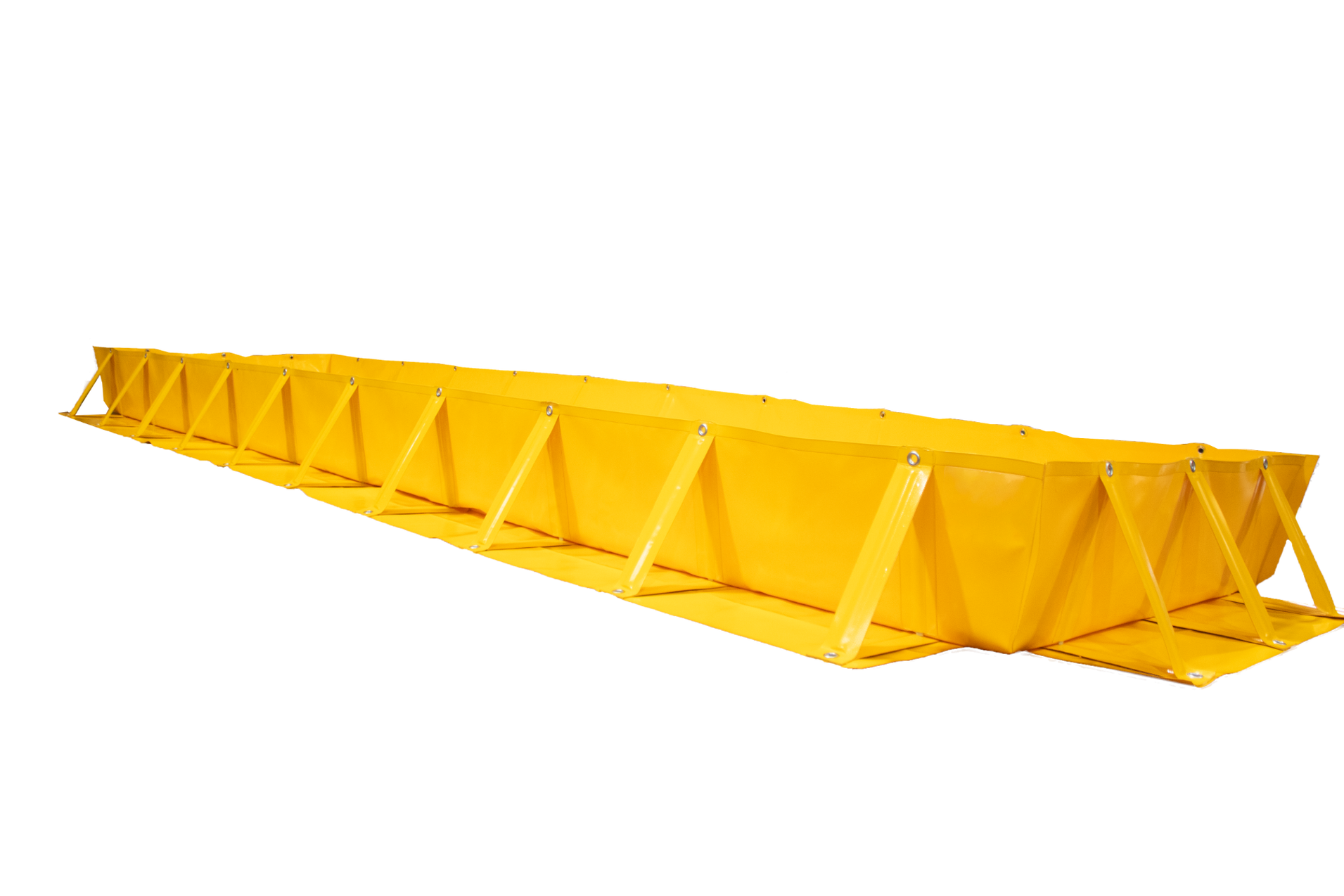 Chatoyer Collapsible Bund 900gsm Yellow PVC — Yalanji Supplies