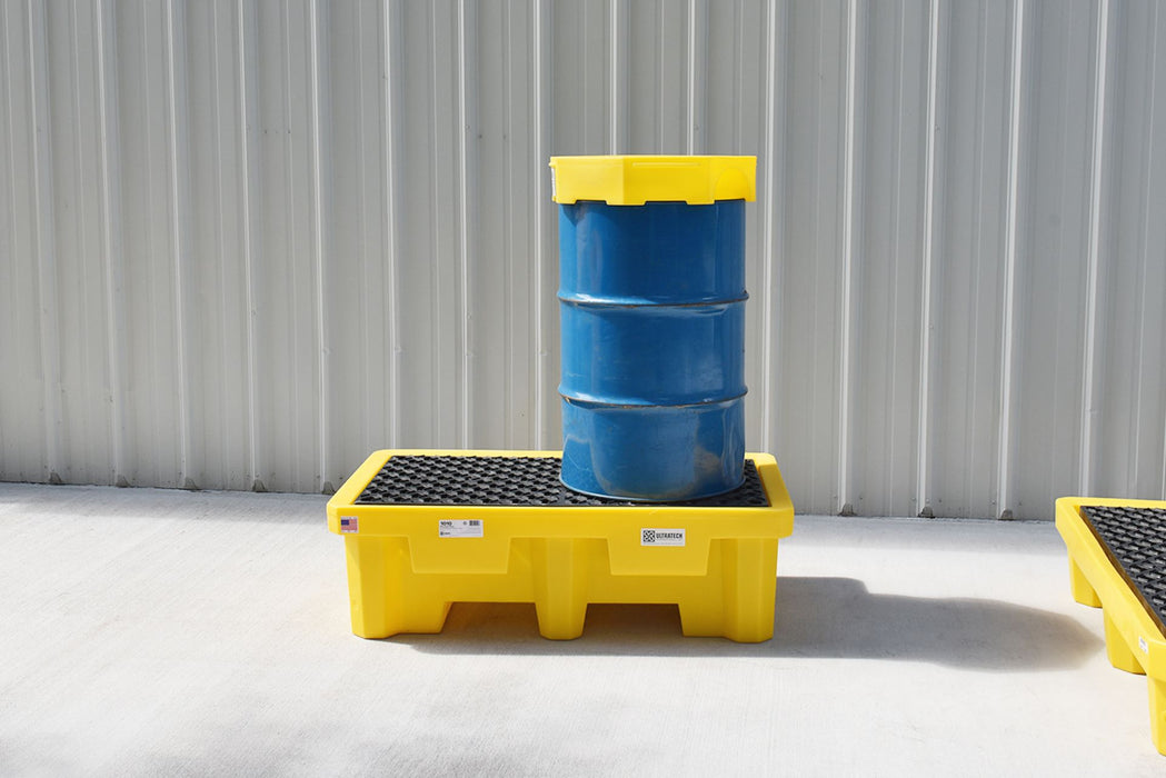 Ultra - Drum Spill Pallet 2 Drum, No Drain LLDPE
