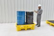 Ultra - Drum Spill Pallet 2 Drum, No Drain LLDPE