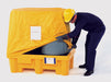 Ultra - Drum Spill Pallet 2 Drum, Drain LLDPE