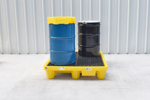 Ultra - Drum Spill Pallet 4 Drum, No Drain LLDPE